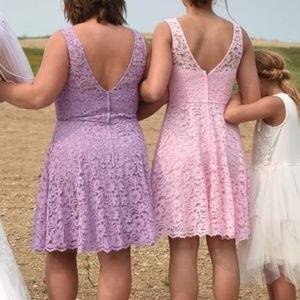 Davids Bridal bridesmaid dress